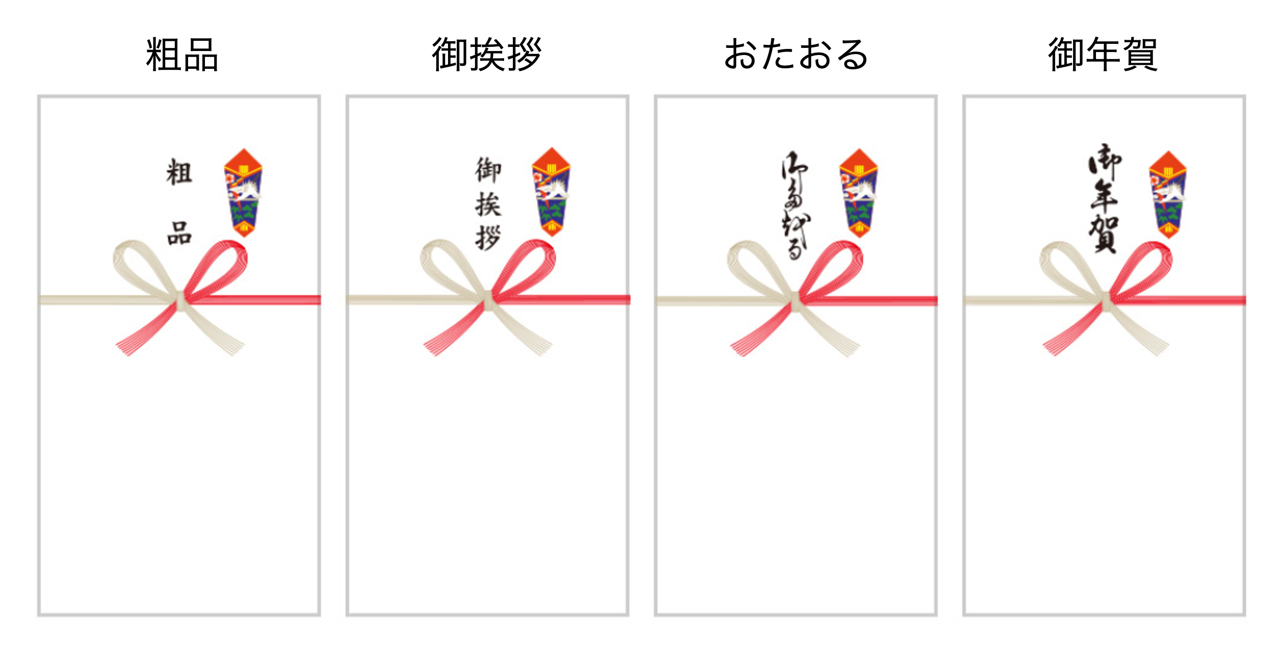 熨斗表書き
